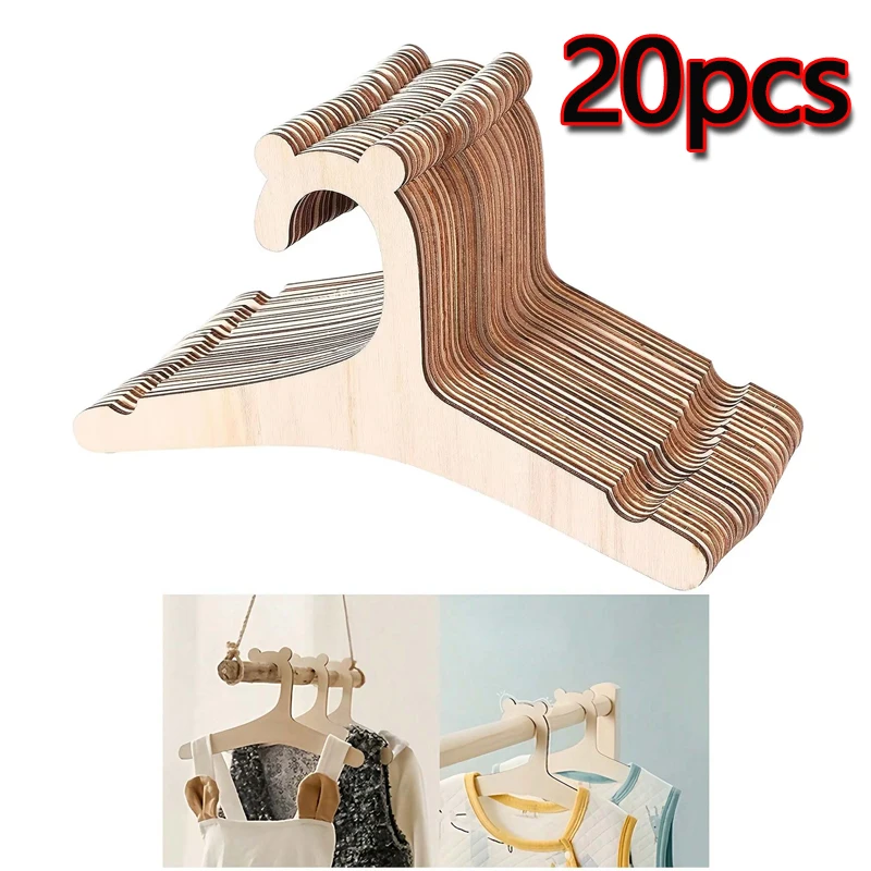 Baby Nursery Girl Room - Appendiabiti per bambini in legno a
