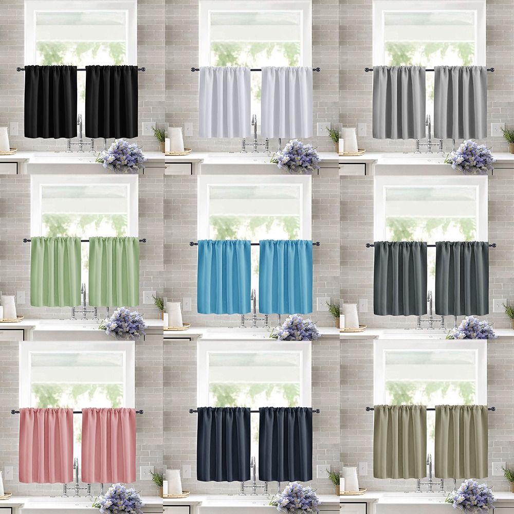 Blackout Curtain Nursery - Tende a livello corto in puro