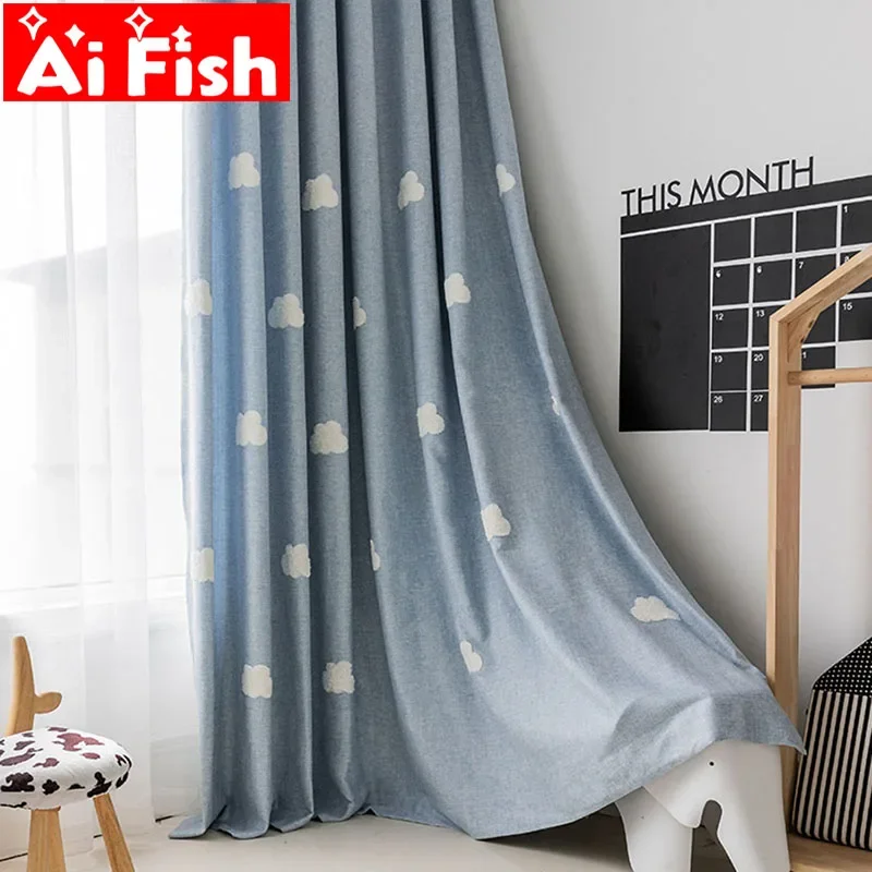Blackout Curtain Nursery - Schermo per finestre in tessuto con