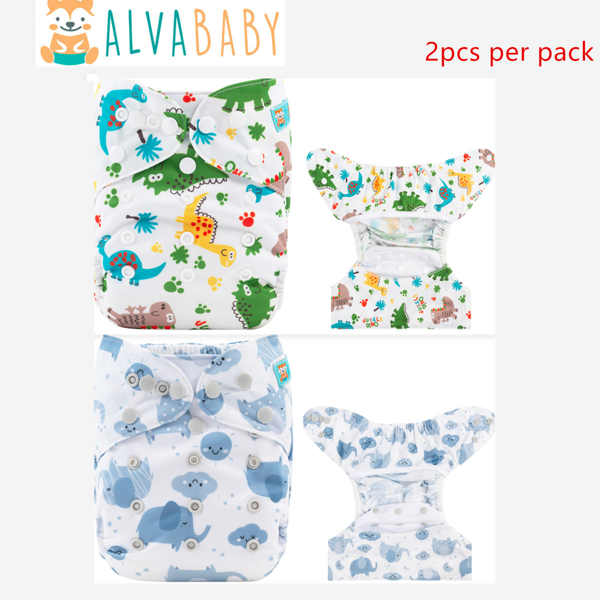 Diaper Pail Odor - 2 pezzi di copertura per pannolini