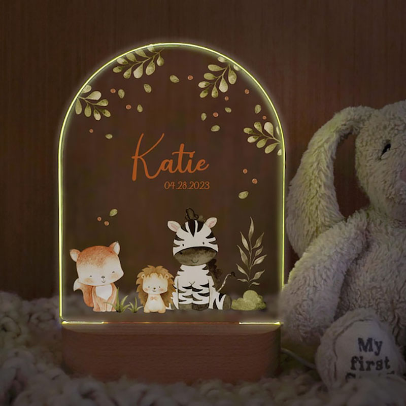 Nome personalizzato Luce nottu - Baby Nursery Girl Room recensione e prezzo