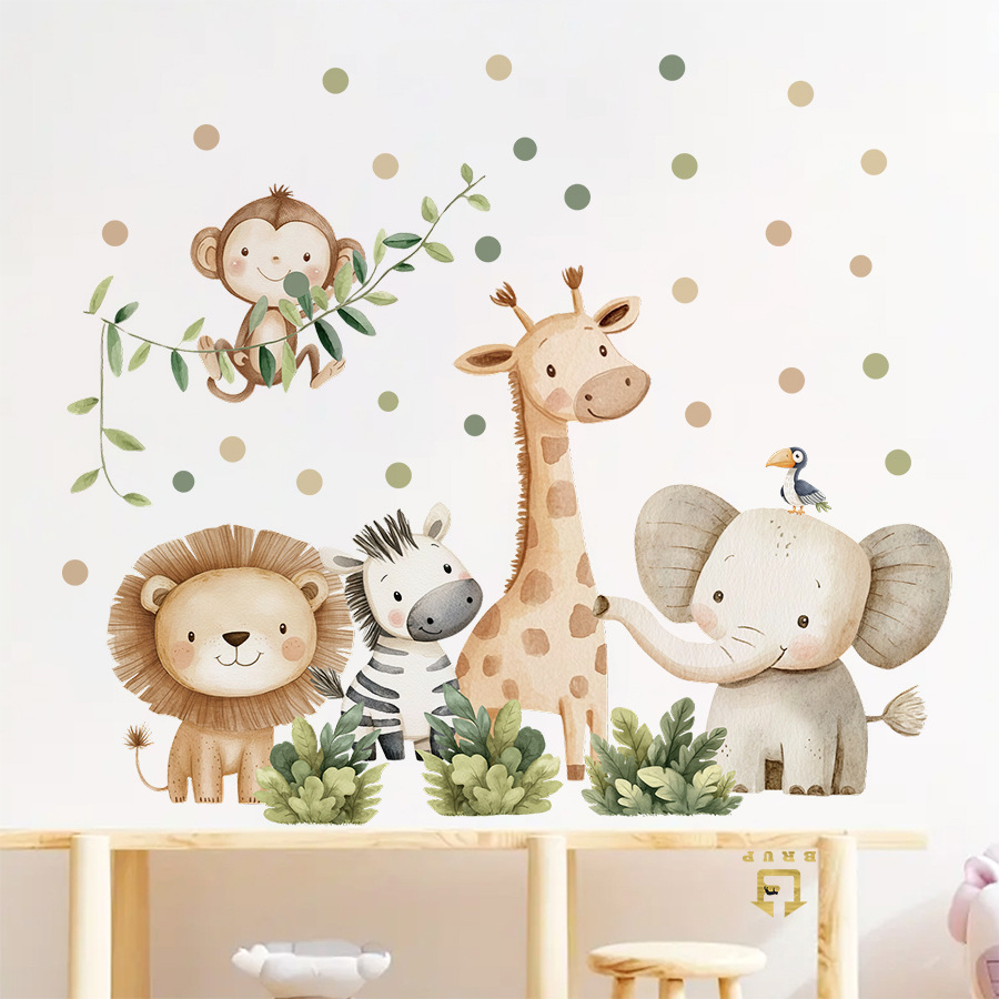 Boho Forest Animals Adesivi mu - Baby Nursery Girl Room recensione e prezzo