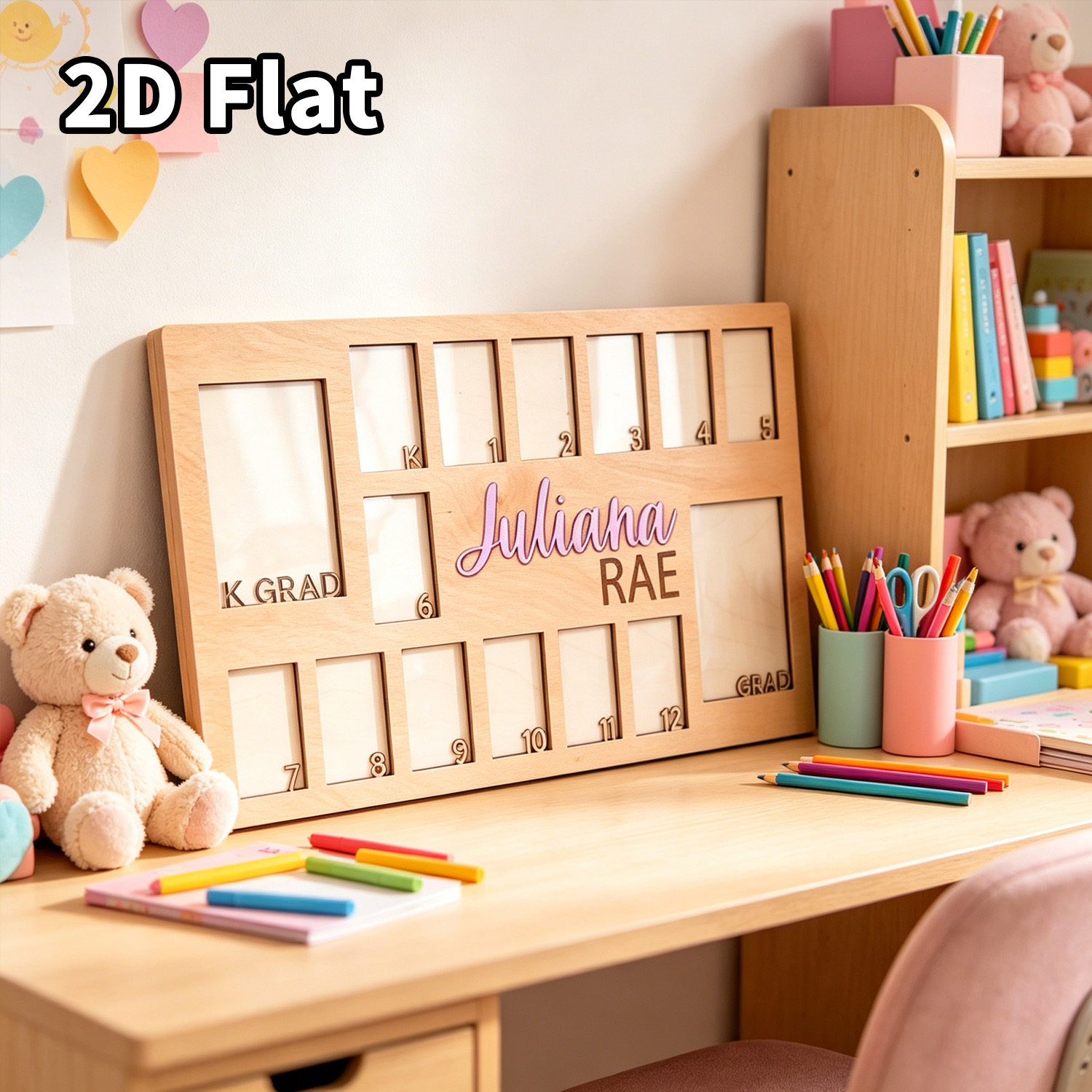Cornice Portafoto in Legno Per - Baby Nursery Office recensione e prezzo