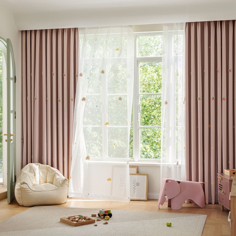 Tende Colorate Arcobaleno in C - Blackout Curtain Nursery recensione e prezzo