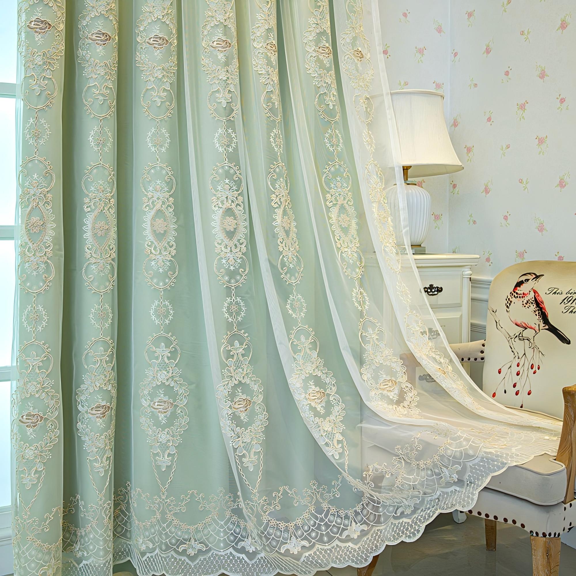 1 pz Tenda Vintage Verde in Pi - Blackout Curtain Nursery recensione e prezzo