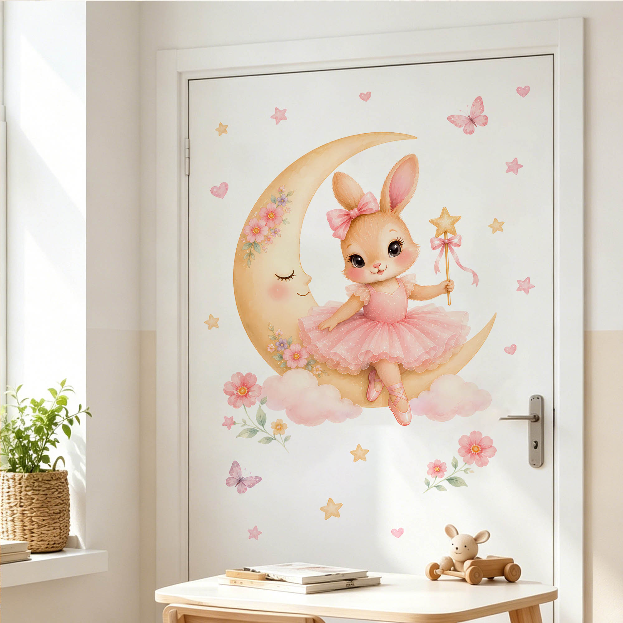 Adesivi Murali Acquerello Ball - Baby Nursery Girl Room recensione e prezzo
