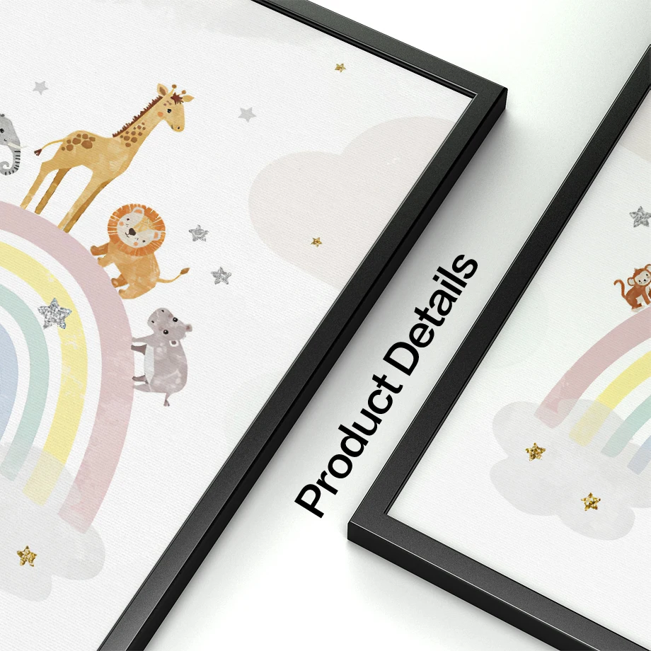 Poster e Stampe Nordiche con G - Baby Nursery Girl Room recensione e prezzo