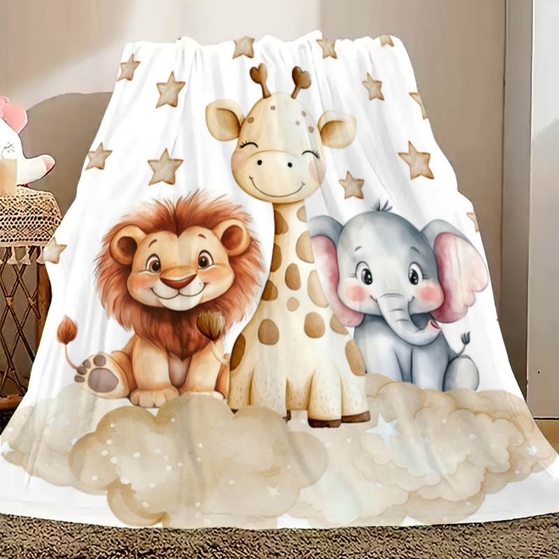 Coperta in flanella con stampa - Baby Nursery Accessories recensione e prezzo