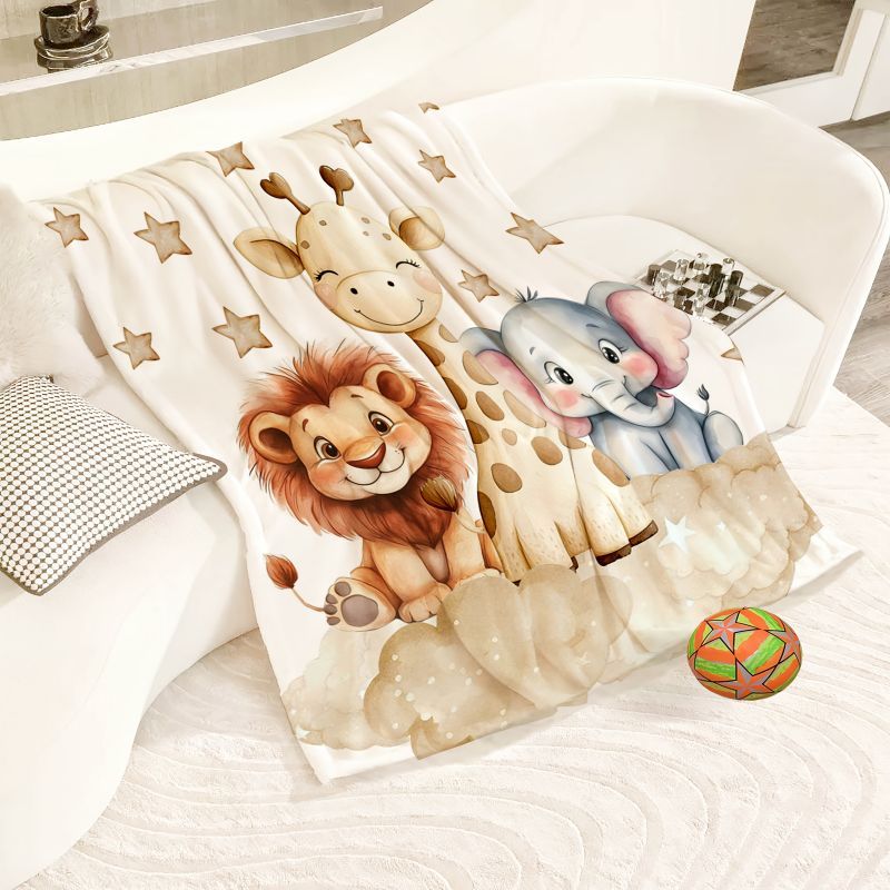 Coperta in flanella con stampa - Baby Nursery Accessories recensione e prezzo