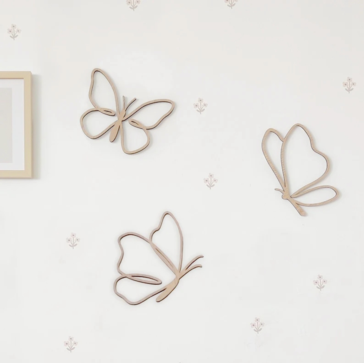 Insegna in Legno con Farfalle, - Baby Nursery Design recensione e prezzo
