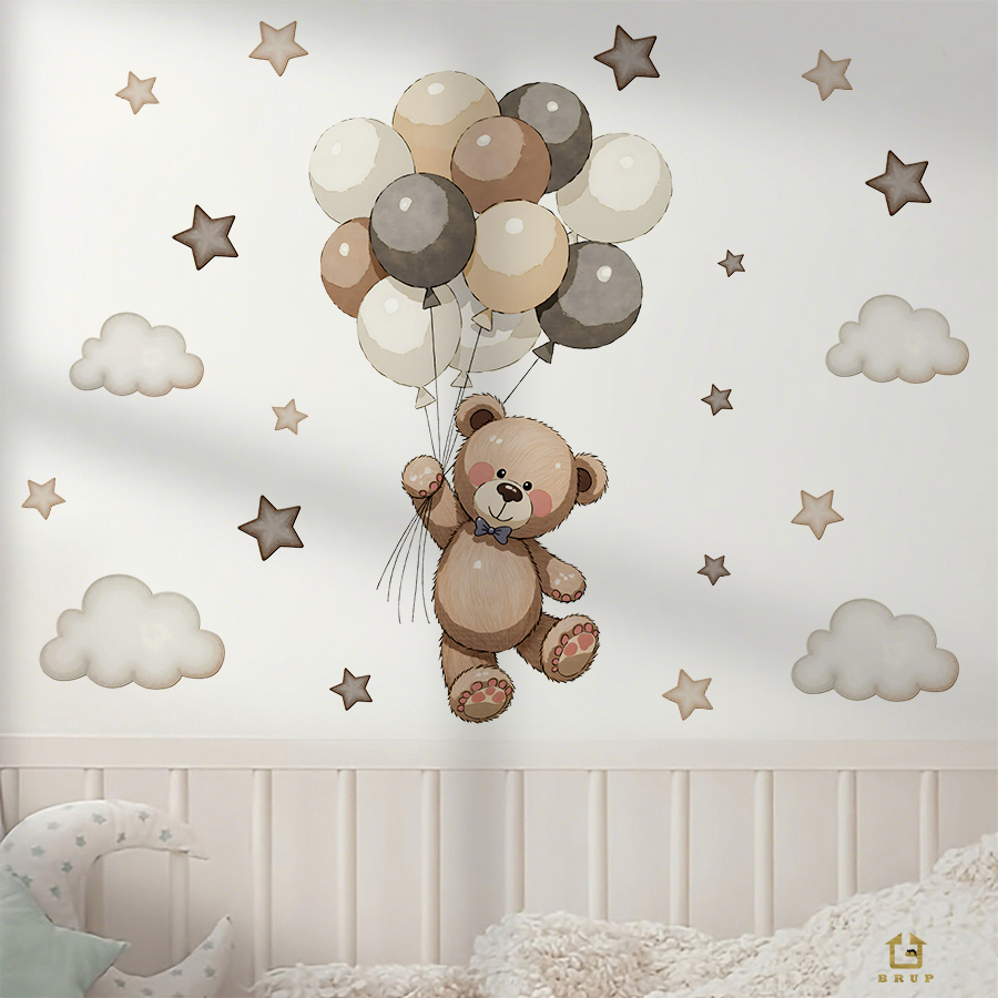 Adorabili adesivi murali con o - Baby Nursery Design recensione e prezzo