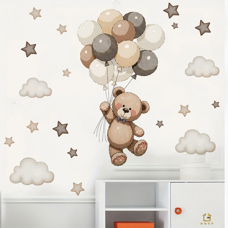 Adorabili adesivi murali con o - Baby Nursery Design recensione e prezzo