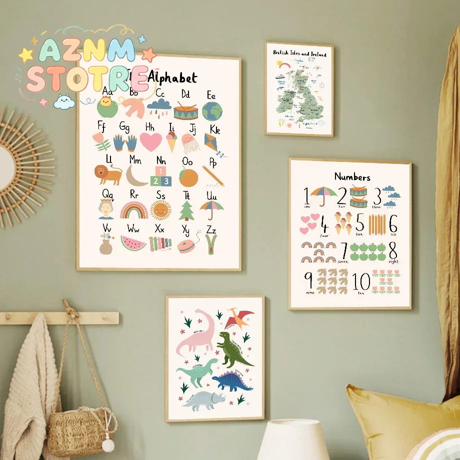 Mappa del Mondo degli Animali, - Baby Nursery Design recensione e prezzo