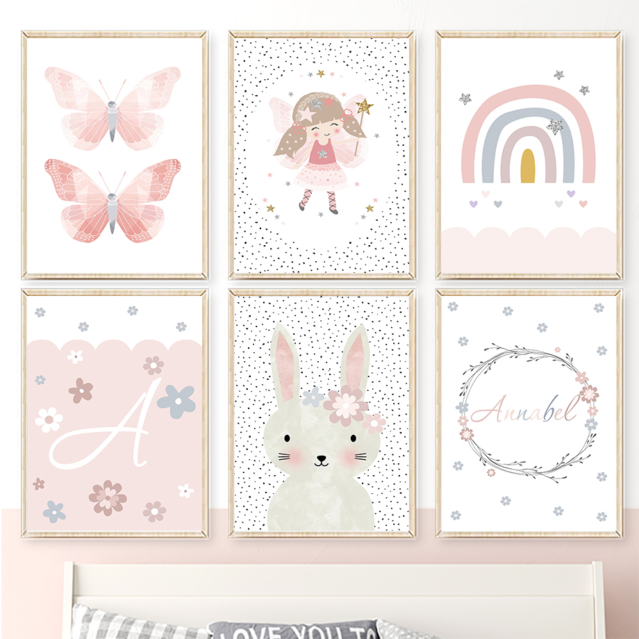 Quadri su tela con coniglietto - Baby Nursery Girl Room recensione e prezzo